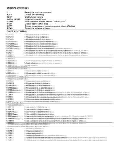Методические материалы, Methodical materials на Анализаторы ChemWell 2900 Series - General commands