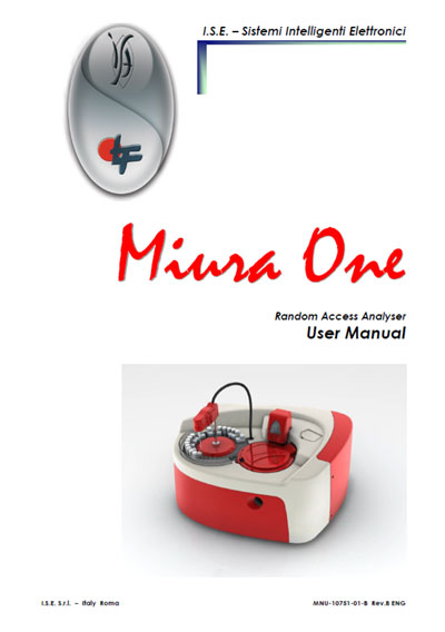 Инструкция пользователя, User manual на Анализаторы Miura one