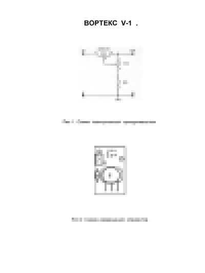 Схема электрическая, Electric scheme (circuit) на Лаборатория Встряхиватель Вортекс V-1