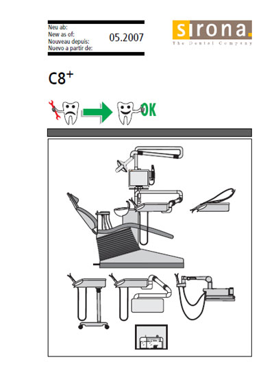 Сервисная инструкция, Service manual на Стоматология C8+