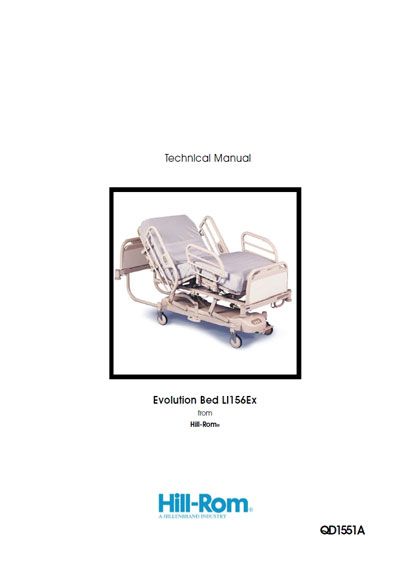 Техническая документация, Technical Documentation/Manual на Разное Evolution Bed LI156Ex