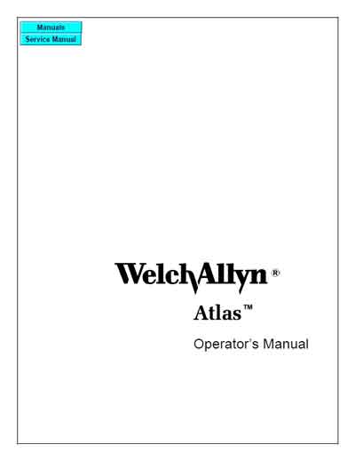 Инструкция оператора, Operator manual на Мониторы Atlas