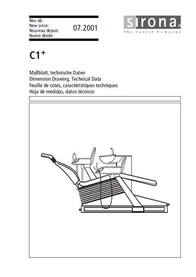 Технические характеристики, Specifications на Стоматология C1+ Technical Data