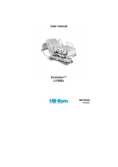 Инструкция пользователя, User manual на Разное Evolution Bed LI156Ex