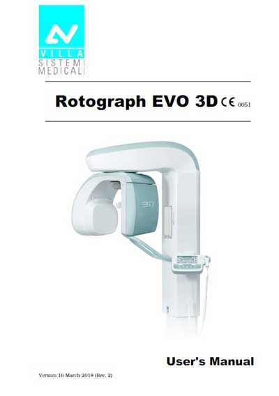 Инструкция пользователя, User manual на Рентген Rotograph EVO 3D